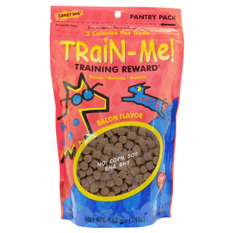 Crazy Pet TRaiN-Me! Training Dog Treats Bacon