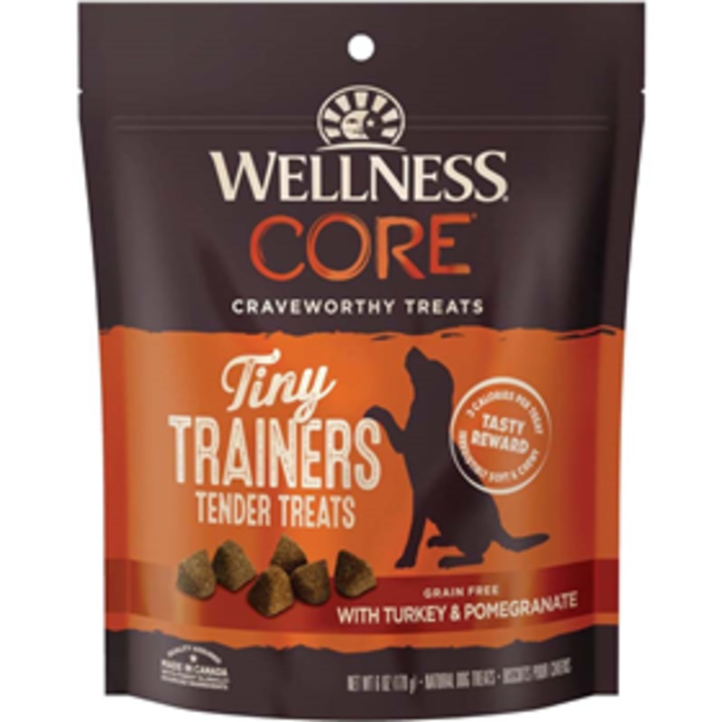 Wellness CORE Tiny Trainers Tender Turkey & Pomegranate Dog Treats 6 oz.