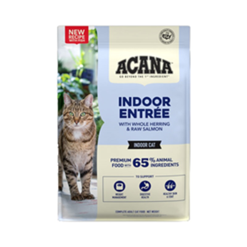 ACANA Indoor Entre with Whole Herring & Raw Salmon Dry Cat Food
