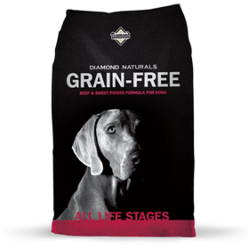 Diamond Naturals Grain-Free Beef & Sweet Potato Dog Food