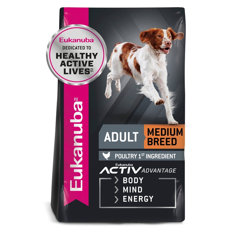 Eukanuba Adult Medium Breed Dry Dog Food 15kg