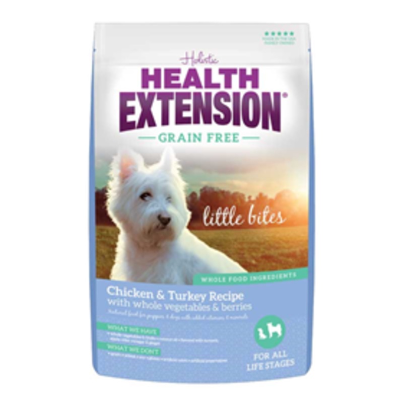 Health Extension Little Bites Chicken Turkey Kibble Grain Free