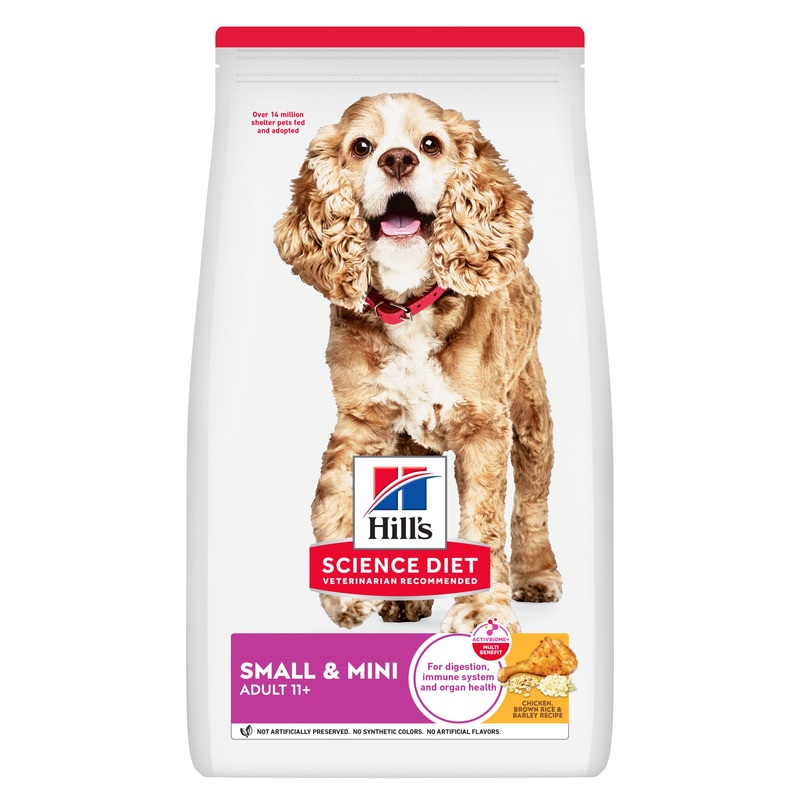 Hill’s Science Diet Adult 11+ Senior Small and Mini Senior Dry Dog Food 2.04kg