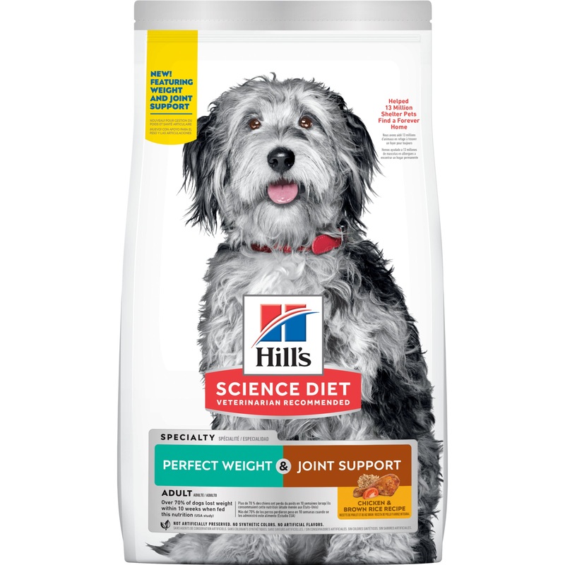 Hill’s Science Diet Adult Perfect Weight Joint Support Dry Dog Food