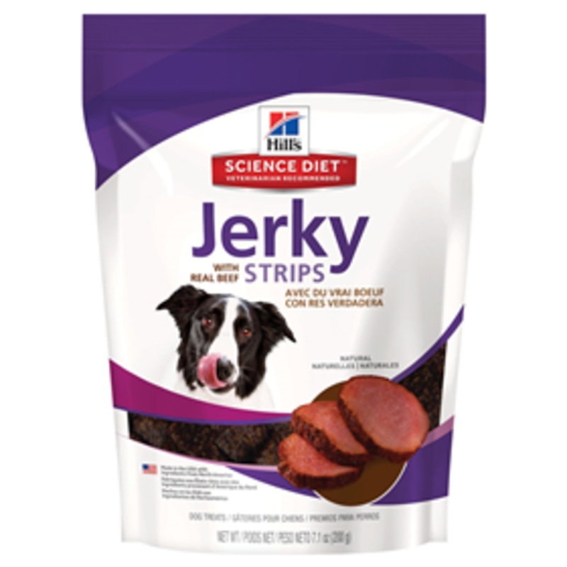 Hill’s Science Diet Jerky Strips with Real Beef, 7.1 oz.