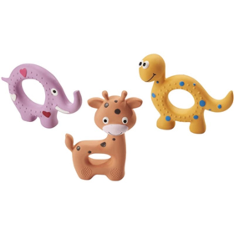 Spot Animal Latex Rings Dog Toy