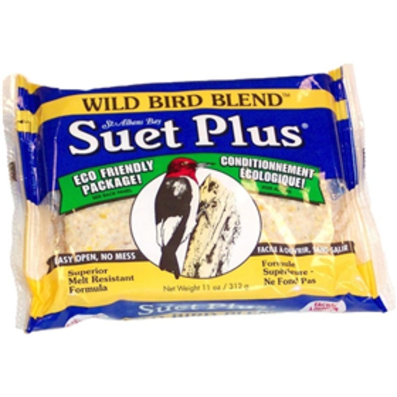 Suet Plus Wild Bird Blend Suet Cake 11 oz