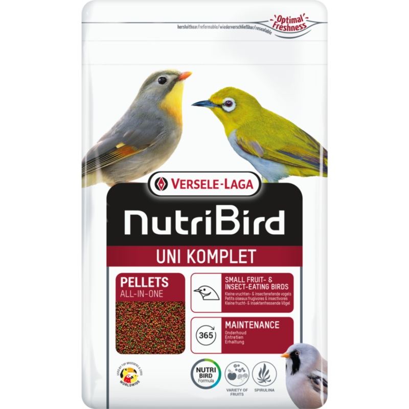 Versele-Laga NutriBird Uni Komplet – Small Fruit & Insect Eating Birds 250g