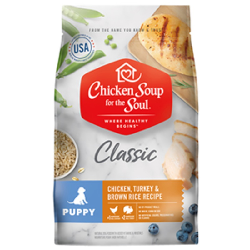 Chicken Soup for the Soul Classic Puppy Chicken, Turkey & Brown Rice Recipe