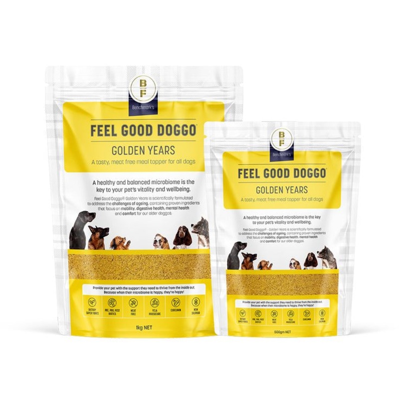 Feel Good Doggo Golden Years Meat Free Meal Topper