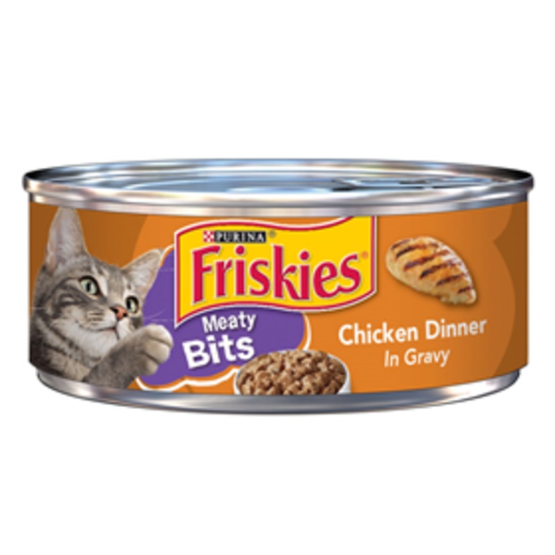 Friskies Meaty Bits Chicken Dinner