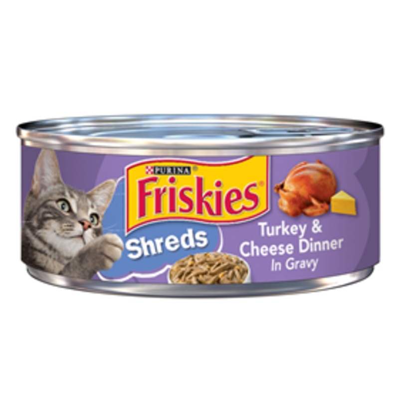 Friskies Turkey and Cheese Dinner Shreds