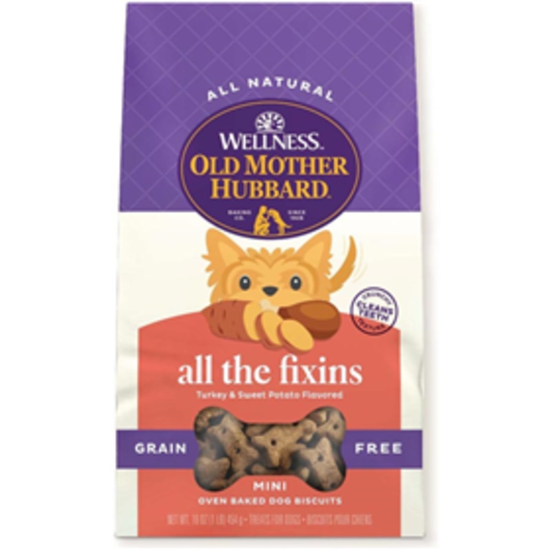 Old Mother Hubbard Grain Free Dog Biscuits All The Fixins 16 oz