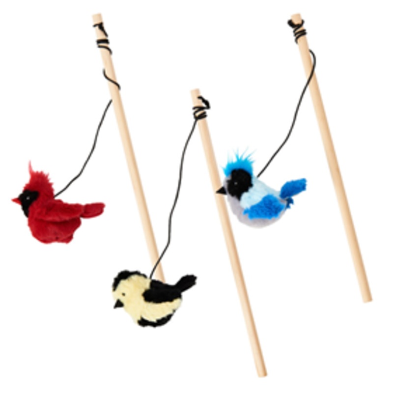 Spot Songbird Teaser Wand Cat Toy