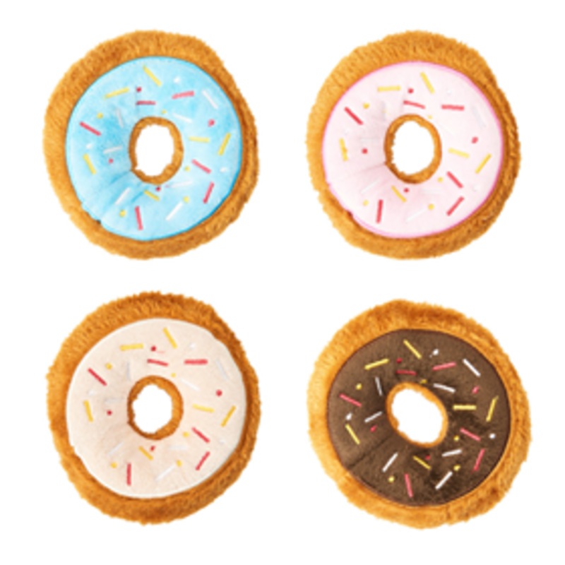 Spot Tasty Donuts Fun Food Dog Toy