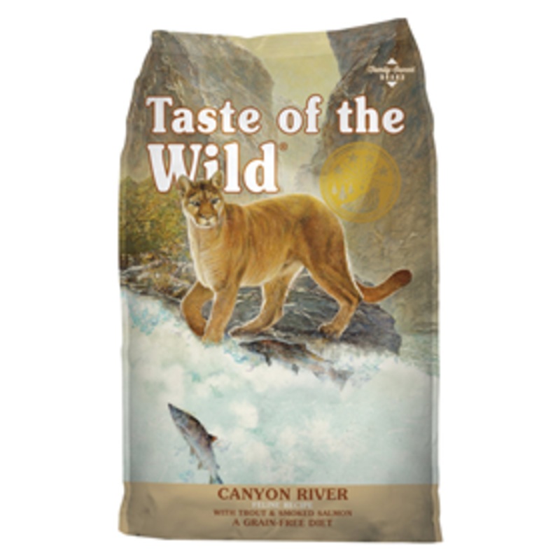 Taste of the Wild Canyon River Feline Recipe with Trout & Smoked Salmon Cat Food