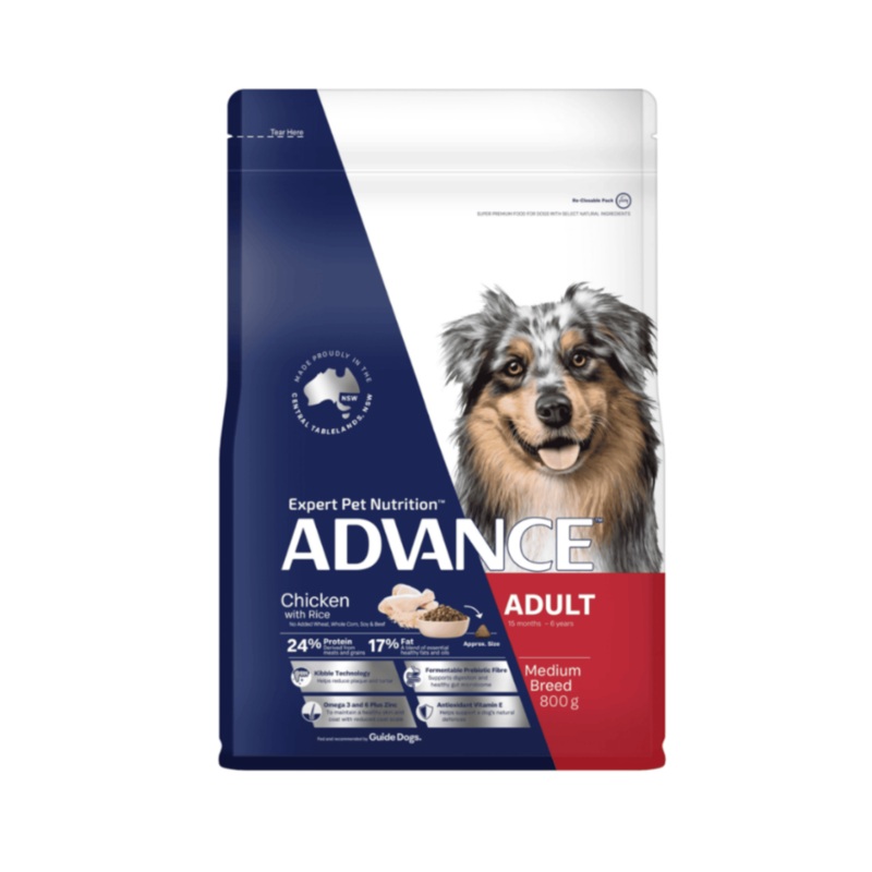 Advance Total Wellbeing Medium Breed Chicken with Rice Adult Dog Dry Food