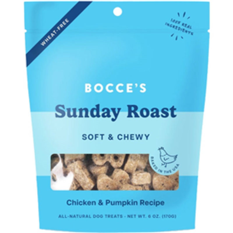Bocce’s Sunday Roast Soft & Chewy Treats 6 oz
