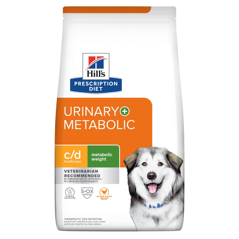 Hill’s Prescription Diet c/d Multicare Urinary Care + Metabolic Weight Canine Dry Dog Food 3.86kg