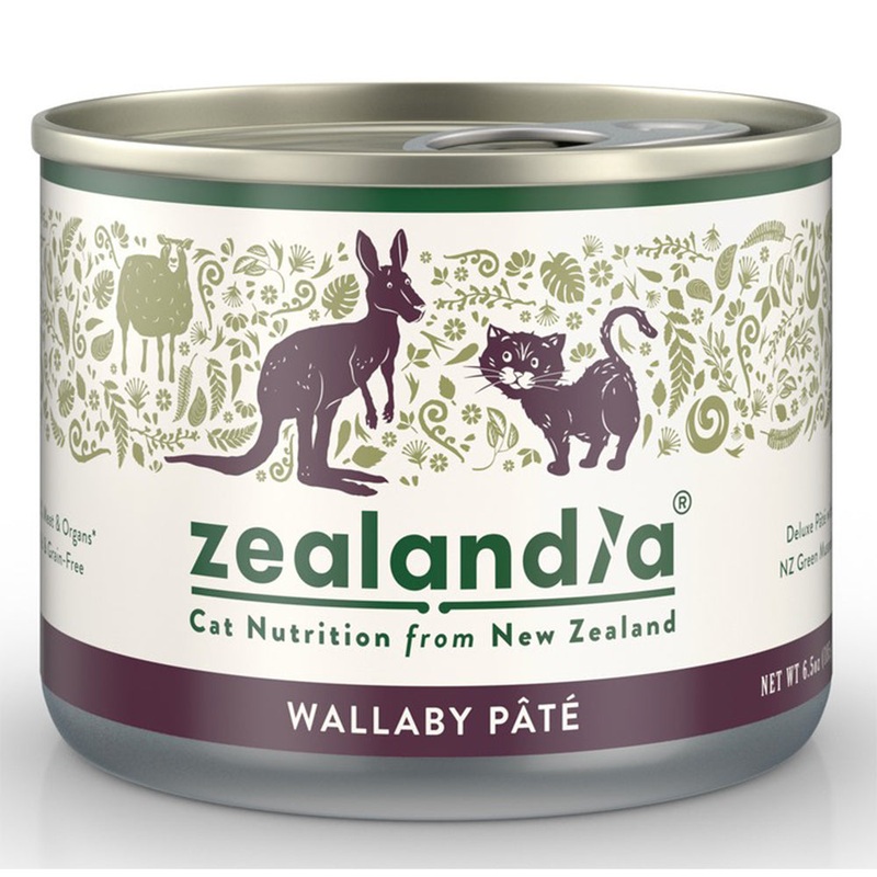 Zealandia Cat Nutrition from New Zealand – Wallaby 170g