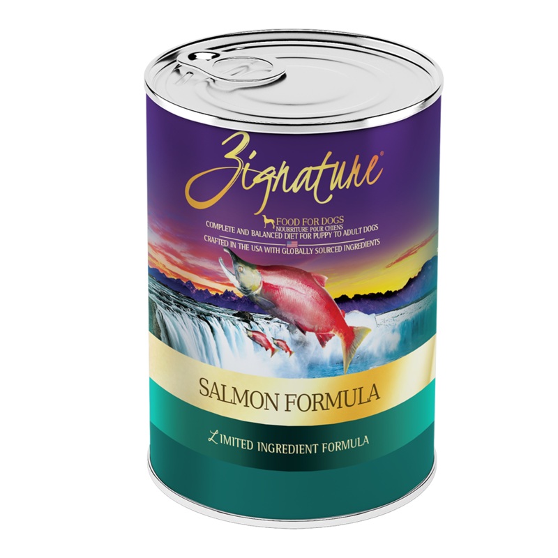 Zignature Dog Canned Food Salmon Formula 13oz