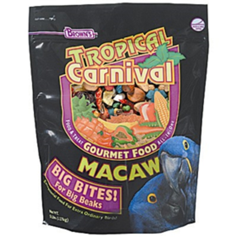 FM Brown’s Tropical Carnival Macaw Big Bites 5 lb. Bag