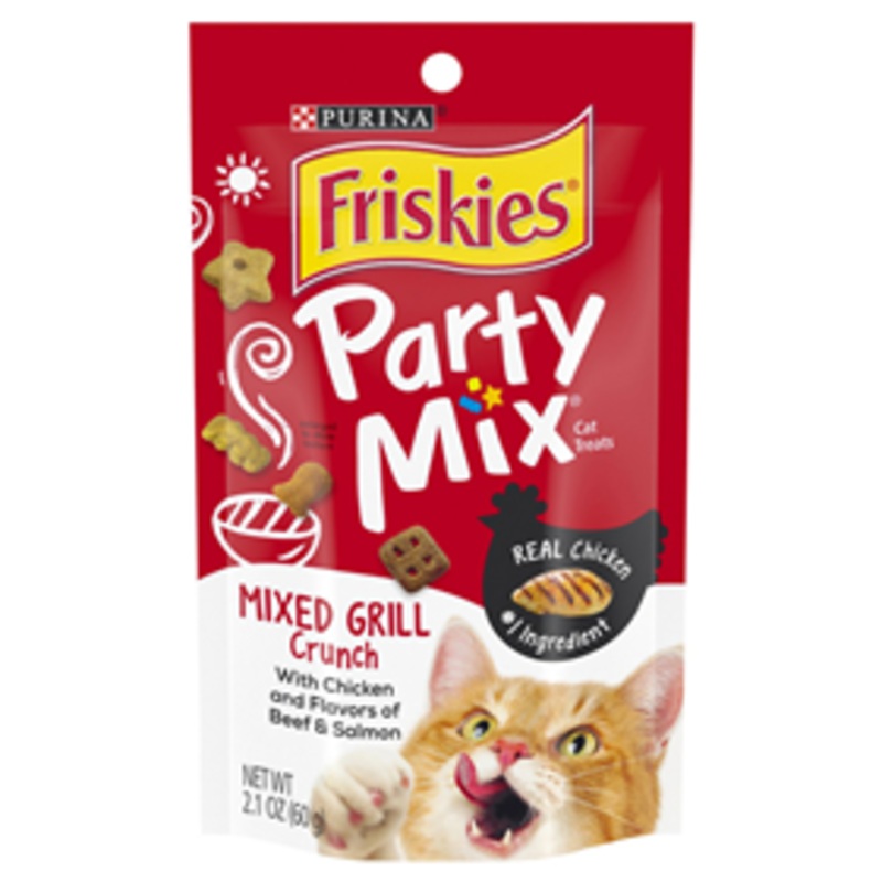 Friskies  Party Mix Mixed Grill Crunch 2.1 oz.
