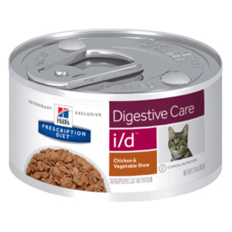 Hill’s Prescription Diet Cat i/d Digestive Care Chicken & Vegetable Stew 82g x24