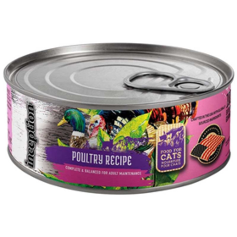 Inception Poultry Recipe Food for Cats 5.5 oz.