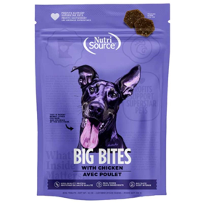 NutriSource Big Bite Chicken Big Bites 14oz