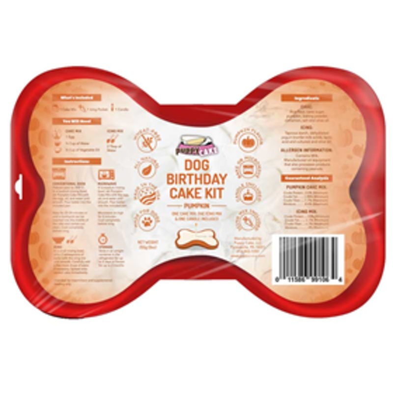 Puppy Cake Pumpkin Cake Kit 9oz