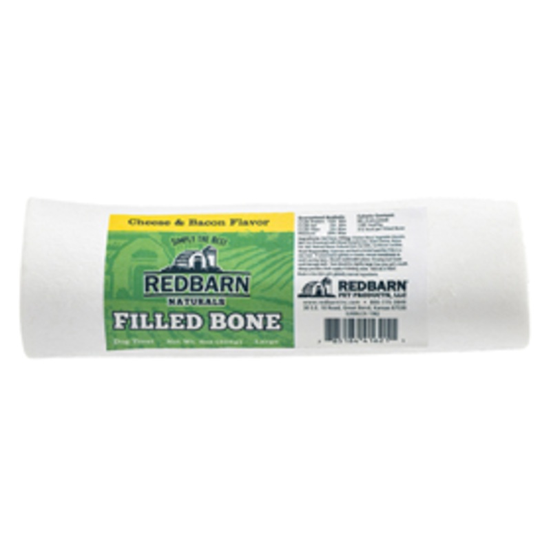 RedBarn Naturals Filled Bone Cheese & Bacon Flavor