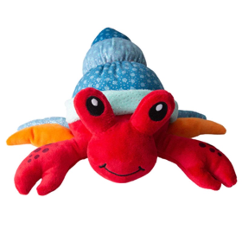 SnugARooz Hermie The Hermit Crab Dog Toy
