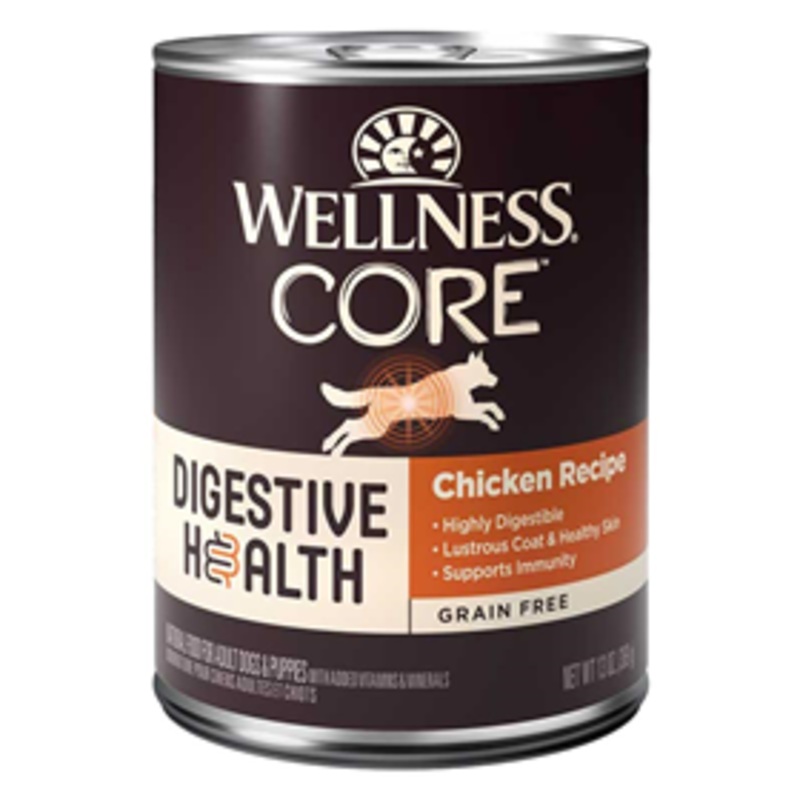 Wellness CORE Digestive Health for Dogs Chicken Pate Recipe 13 oz.