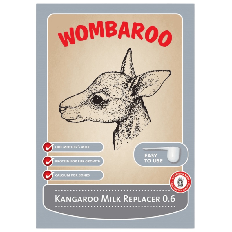 Wombaroo Kangaroo Milk 0.6|220g|1.1kg|5kg