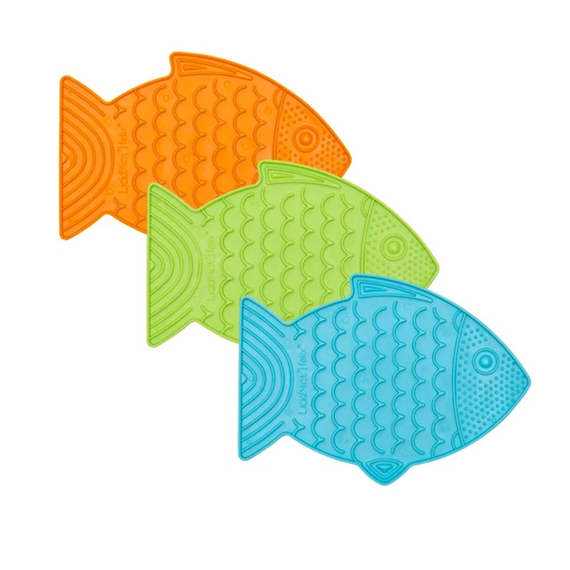 LickiMat Classic Felix|Green|Orange|Turquoise