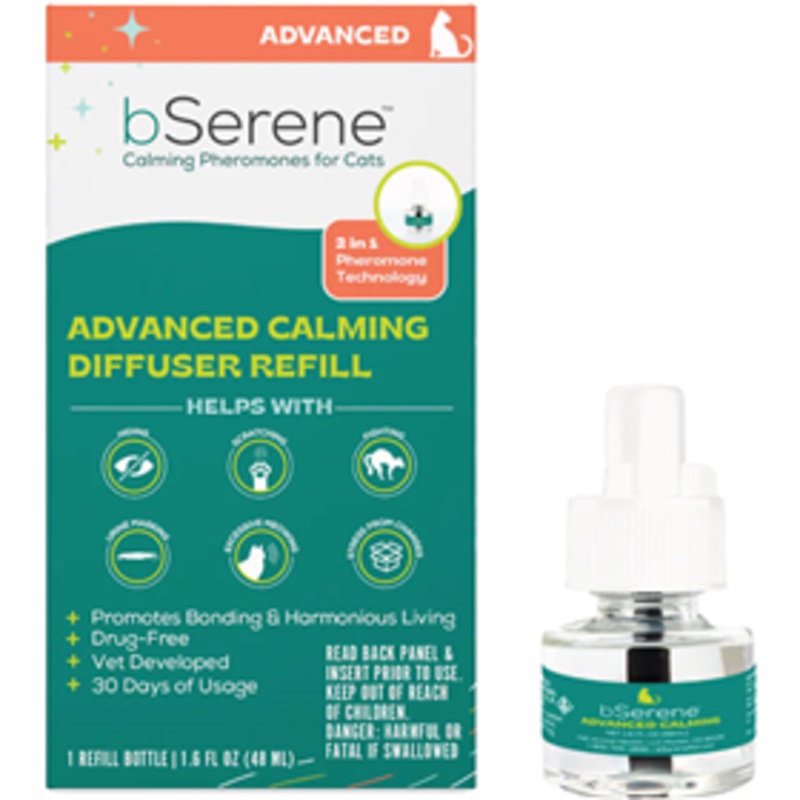bSerene Cat Advanced Calming Diffuser Refill
