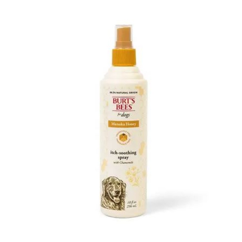 Burts Bees Manuka Honey Itch Soothing Spray with Chamomile for Dogs 296mL