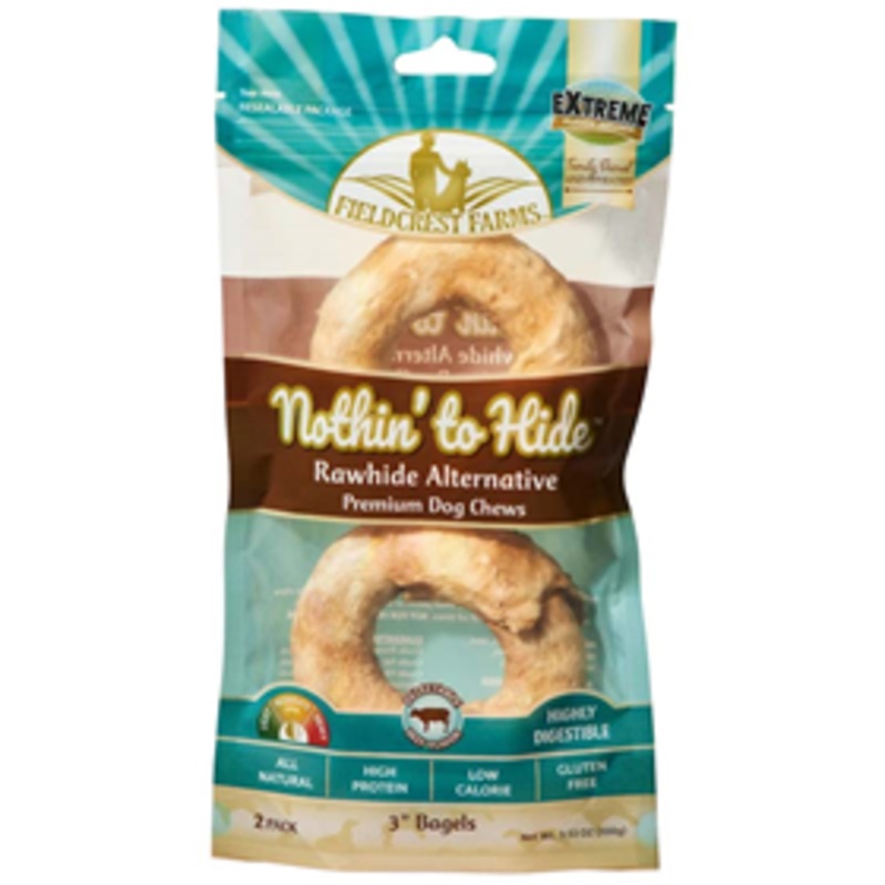 Fieldcrest Farms Nothin’ to Hide Bagels Beef Flavored 2 pack
