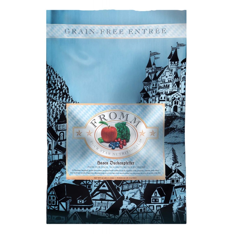 Fromm Four Star Grain Free Hasen Duckenpfeffer Dry Dog Food