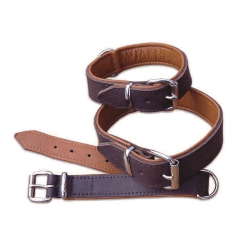 Junior Hundebedarf Leather Collar 40mm/65cm