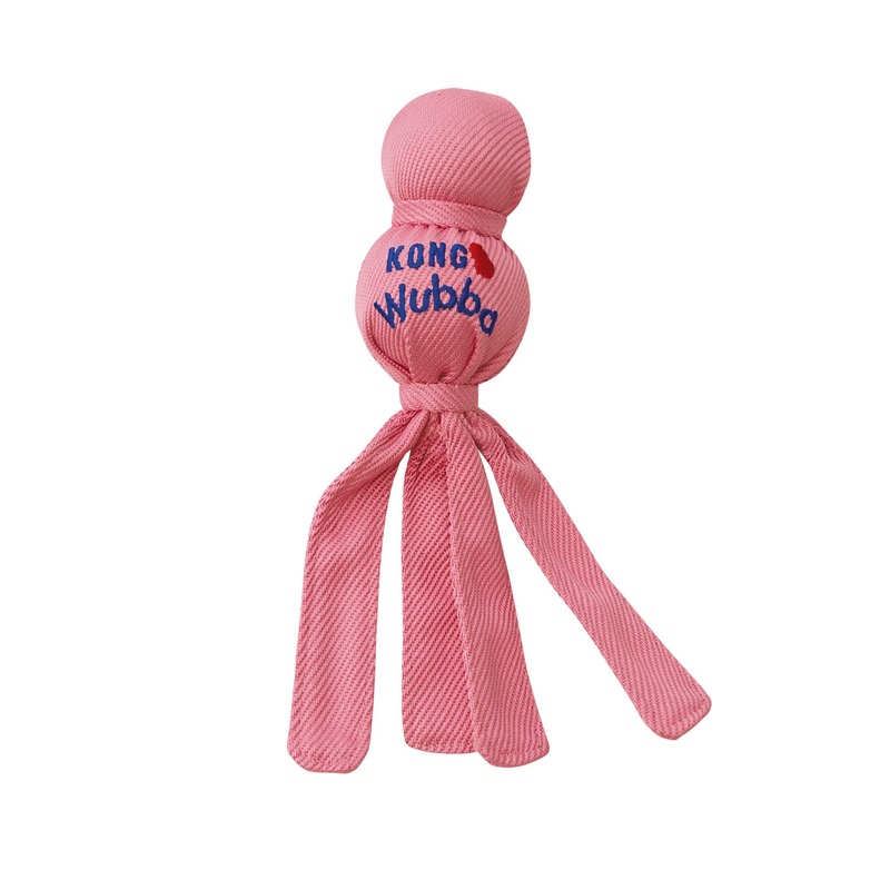 KONG Puppy Wubba|Pink|Blue