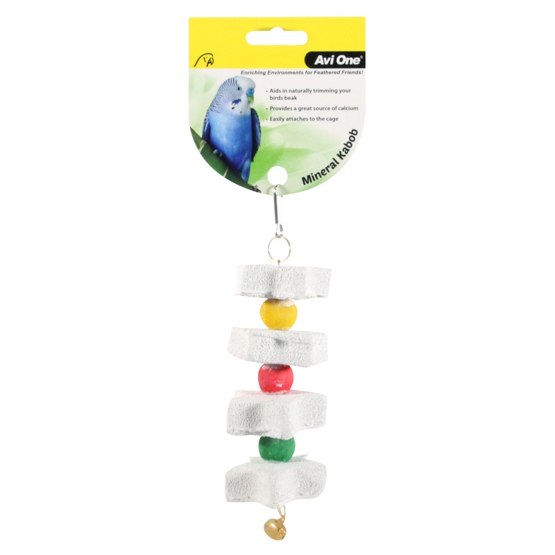 Avi One Bird Toy Mineral Star Kabob