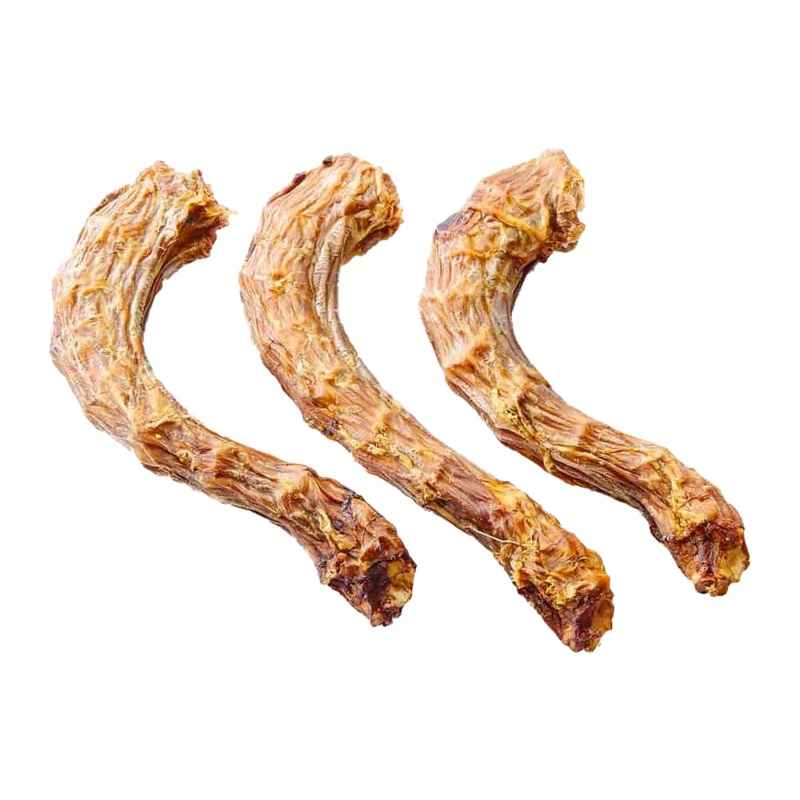 CLEAR Dog Treats Australian Turkey Necks 1kg