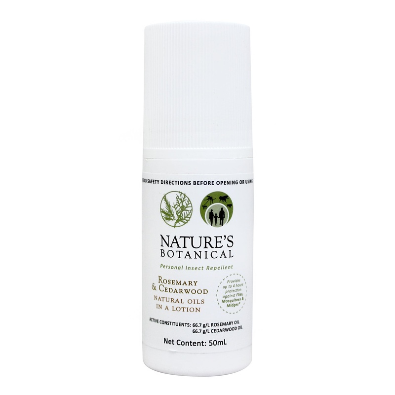 Nature’s Botanical Rosemary & Cedarwood Roll-on Personal Insect Repellent 50mL