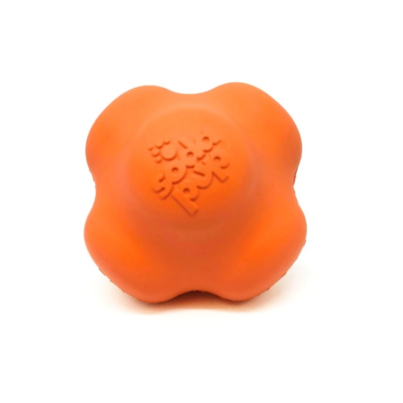 SodaPup Crazy Bounce Dog Toy Orange