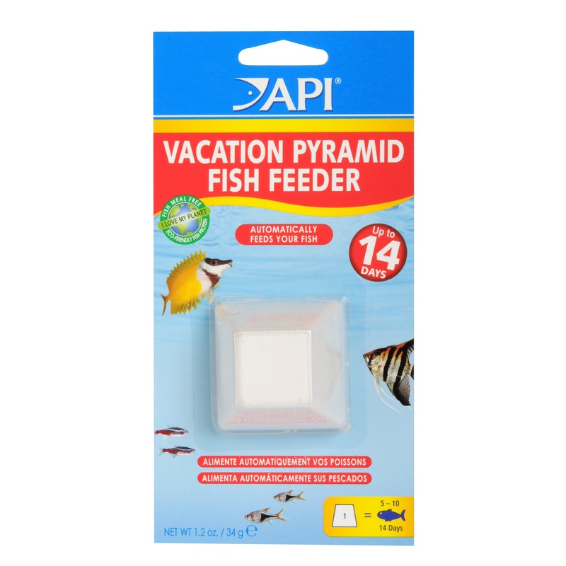 API Vacation Pyramid Fish Feeder
