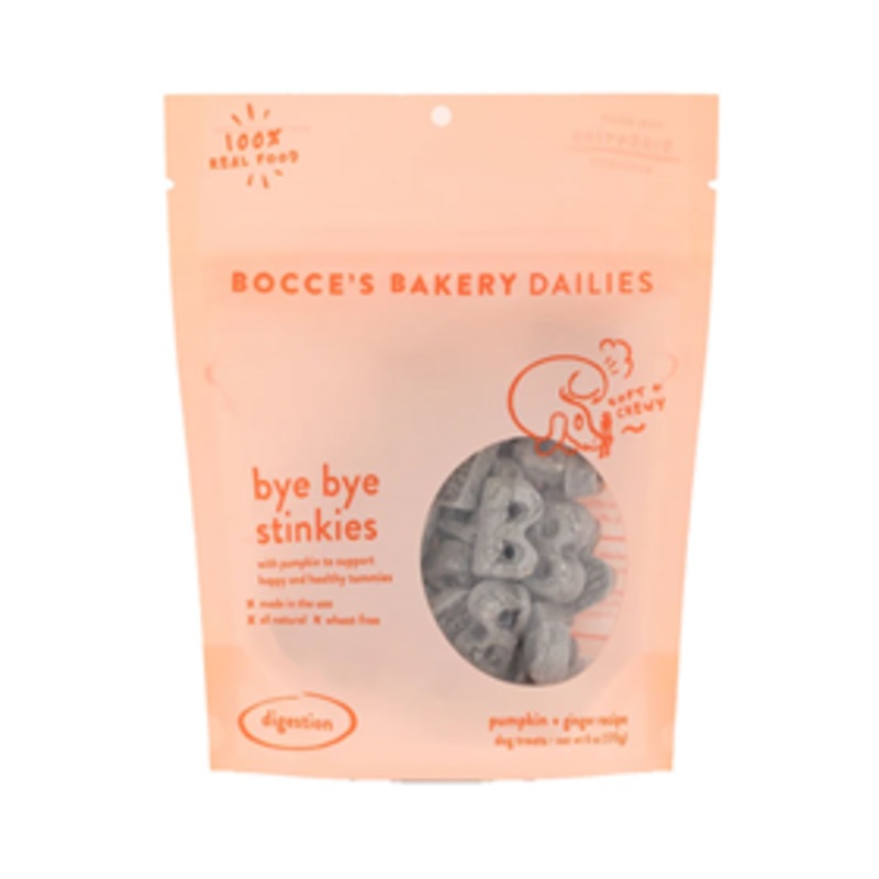 Bocce’s Bakery Dailies Bye Bye Stinkies Digestion Soft & Chewy Treats