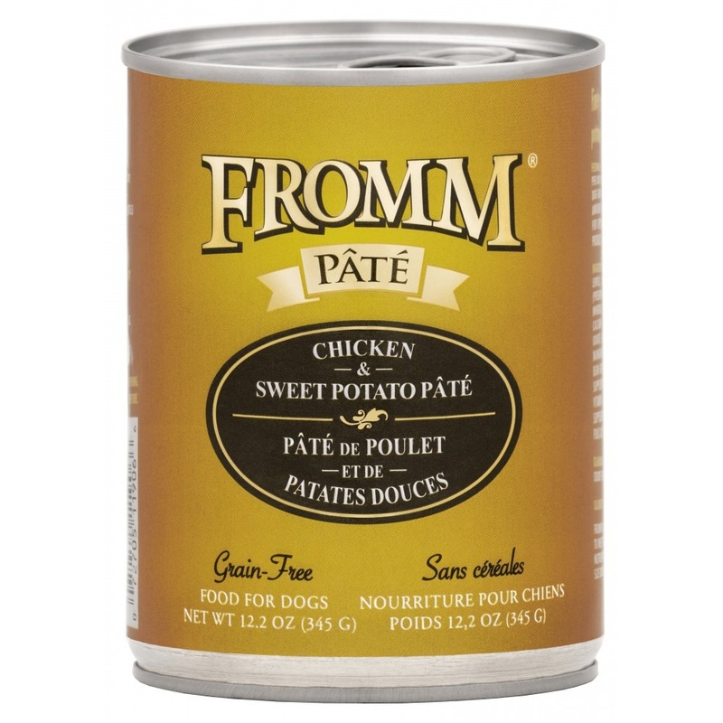 Fromm Grain Free Canned Chicken & Sweet Potato Pte Dog Food