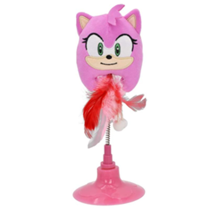 Multipet Sonic the Hedgehog Amy Rose Cat Swatter 9 in